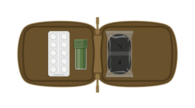 Combat Sniper Hide Medical Coyote Tan Pouch