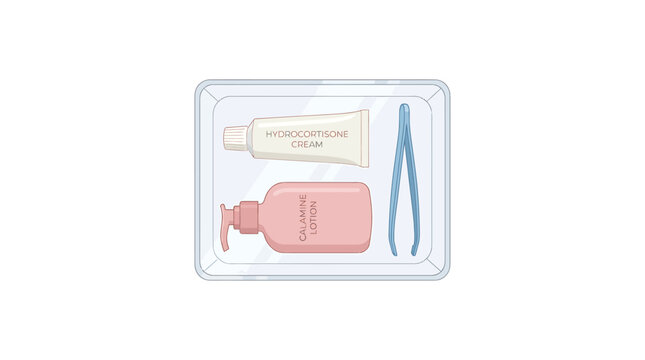 Dermatological Skin Emergency Acrylic Box