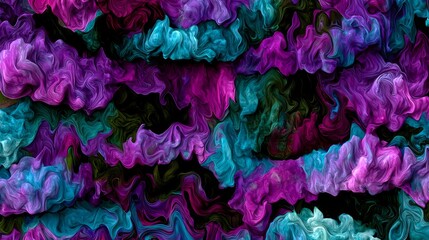 Obraz premium Colorful Abstract Wave Background 121