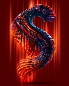 Colorful Abstract Wave Background 176