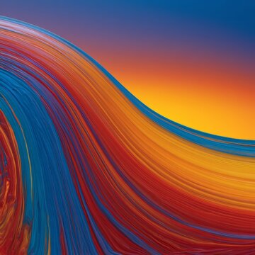 Colorful Abstract Wave Background 187