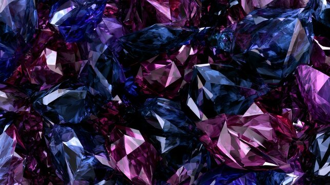 Iridescent Crystal Gemstone Object 202