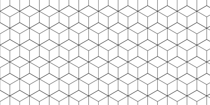 Abstract white cube grid polygon decoration block hexagon geometric texture background. block construction surface cubic wall square creative business texture background.