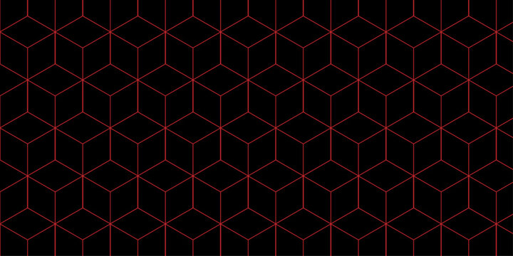 Abstract black cube grid polygon decoration block hexagon geometric texture background. block construction surface cubic wall square creative business texture background.
