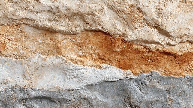 limestone texture background with natural color gradients cream ochre white gray horizontal layers authentic stone surface professional photography design