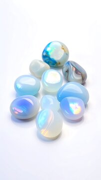 Opalite stones cluster.
