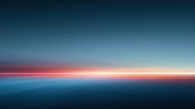 colorful abstract horizon with luminous gradient effects and atmospheric depth