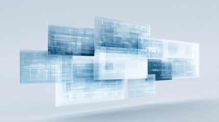 Fototapeta premium operational excellence concept visualized through intelligent monitoring and performance optimization systems