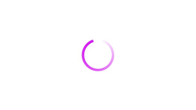Abstract beautiful circle frame loading icon background ck animation video.