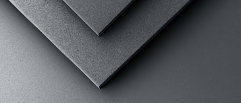 Luxury grey geometric background, clean layered design, sophisticated branding atmosphere, premium Adobe stock seller style