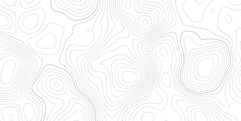 Topographic line contour map background, geographic grid map. Abstract vector illustration. Contour vector map.  © MDSOHEL