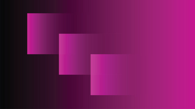 Vibrant pink gradient background with rectangles