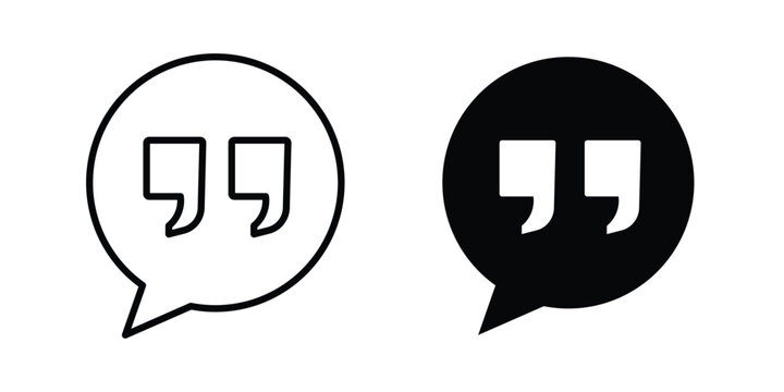 Comment quote icon for your website and app ui designs