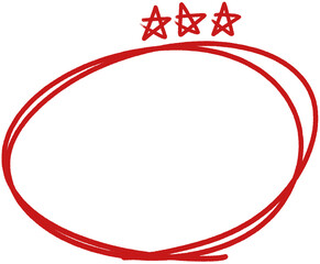 Obraz premium star circle icon