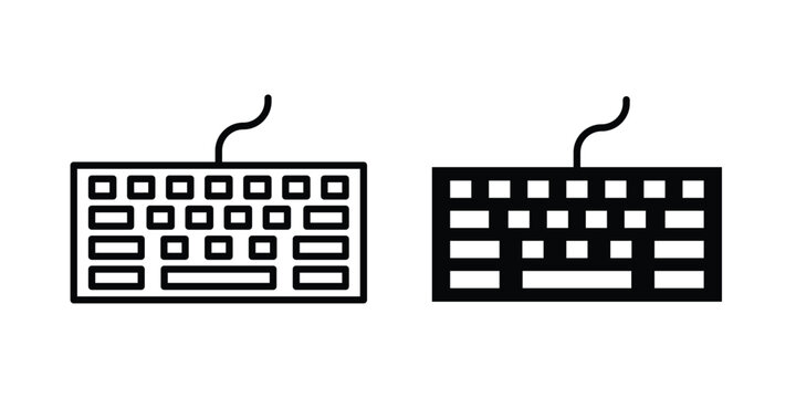 Keyboard icon for your website and app ui designs
