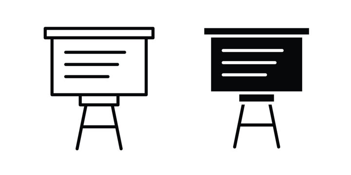 Presentation icon for your website and app ui designs
