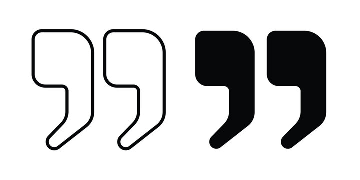 Quote right icon for your website and app ui designs