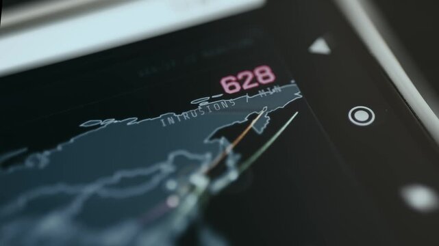 Count of intrusions detected in real-time