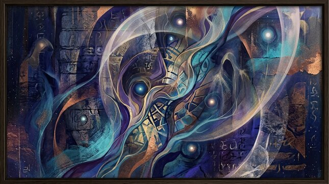 abstract fractal background