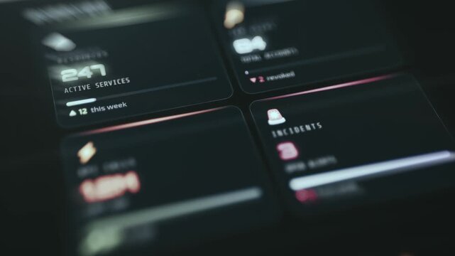 Dashboard interface for cybersecurity monitoring