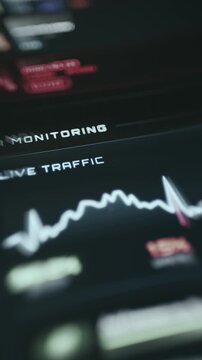Real-time API performance monitoring dashboard with traffic analytics