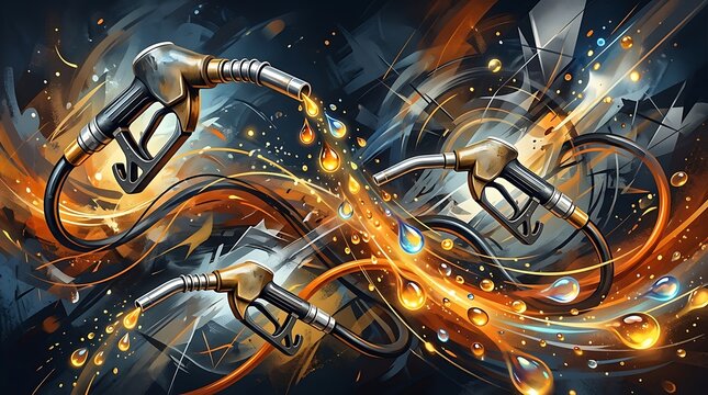 The swirling dance of DNA strands in a vibrant technology lab environment with glowing effects and dynamic illustrations.