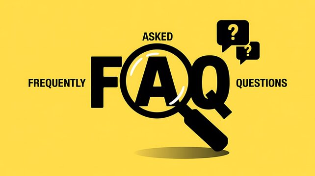 FAQ, frequently asked questions, business support concept, customer service icon