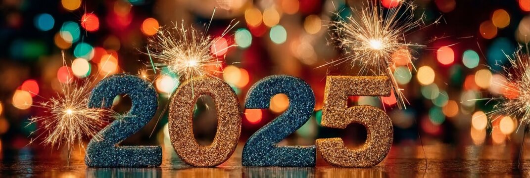 Glit,tering Numeral Year Decor Sparklers For The Celebration Of Upcoming Happy Holiday Season 20,25
