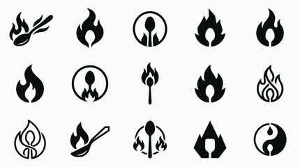 Obraz premium Online Education and E-learning Vector Icon Set for Digital Learning, Distance Education, and Academic Certification
