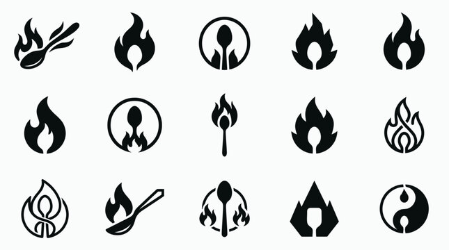 Online Education and E-learning Vector Icon Set for Digital Learning, Distance Education, and Academic Certification