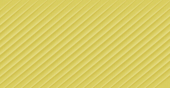 Pale yellow diagonal ribbed texture background with diagonal abstract background material