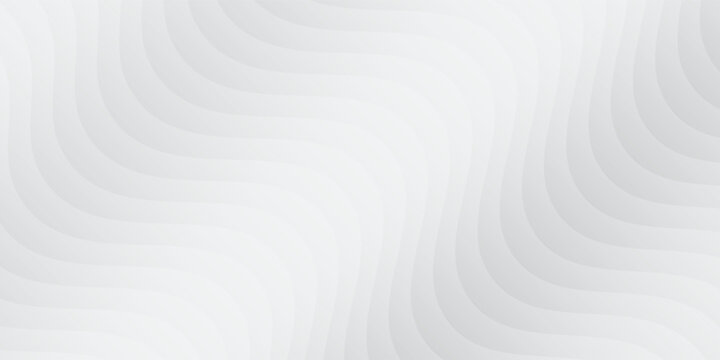 White abstract background with waves. Creative Architectural Concept line art nice