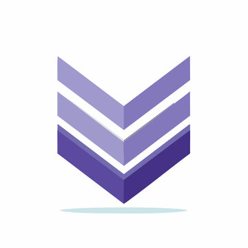 Chevron Arrow Downward Graphic