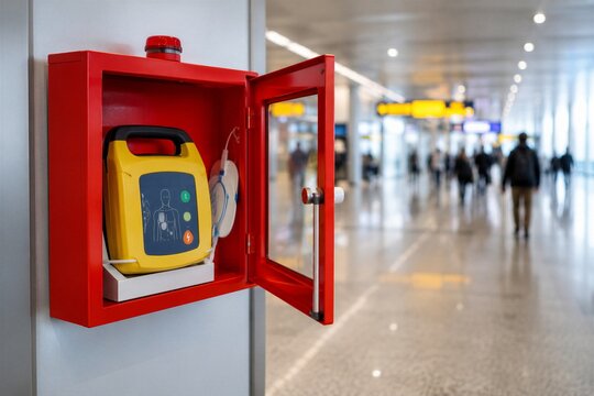 Defibrillator in Modern Public Space