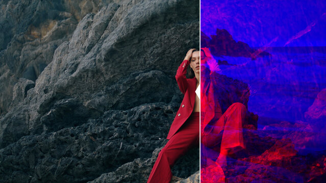 Premium Overlays Chromatic Exposure 2 &ndash; Chromatic Aberration Effects, Light Exposure Overlays and Cinematic Film Style Visuals for Video Editing
