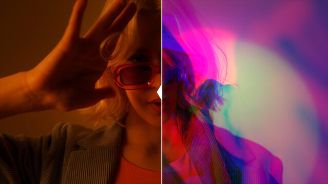 Premium Overlays Chromatic Exposure 1 &ndash; Chromatic Aberration Effects, Light Exposure Overlays and Cinematic Film Style Visuals for Video Editing