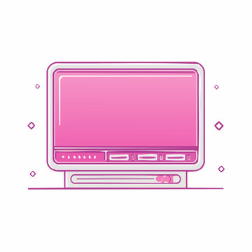 Retro Computer Monitor Icon