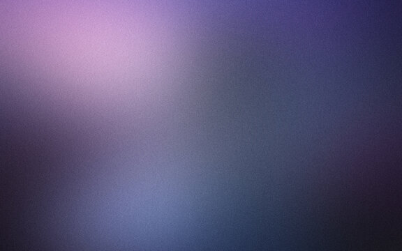 Abstract gradient background with purple grainy effect. Blurred texture with digital noise. 3D rendering