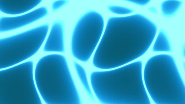Vibrant blue glowing abstract pattern, high-resolution digital shader art background