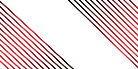 Obraz premium Tekstur kain bergaris vertikal mulus dengan garis paralel merah, hitam, dan putih.