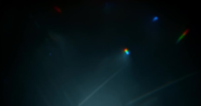 Slow motion cinematic lens flare and light leak effect isolated on black background. Perfect overlay for VFX, transitions, title reveals, film burn style and glow highlights.