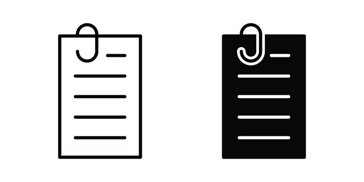 Attach document icon
