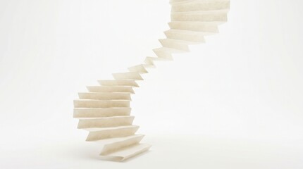 Obraz premium spiral staircase in the dark