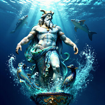 Oceanus, the Titan god of the great world-encircling river