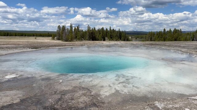 Turquoise Pool in Midway Basin Geyser, Yellowstone