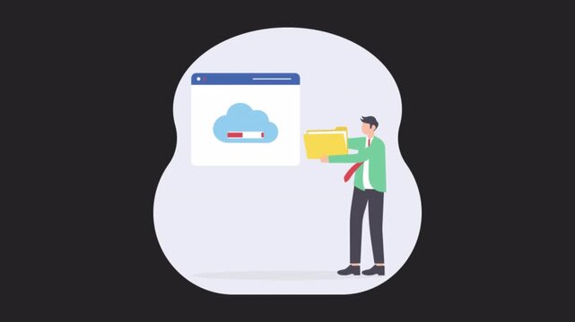 Data Backup  Animations Alpha Channel