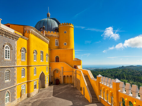 Pena National Palace in Sintra, Portugal