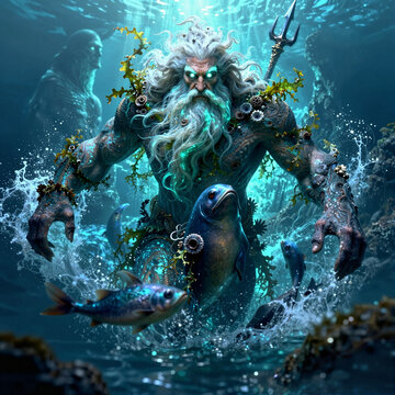 Proteus, the ancient "Old Man of the Sea,"