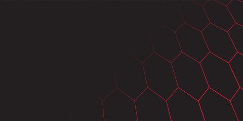 Obraz premium Seamless red honeycomb background with simple clean geometric tiles, futuristic corporate texture, and vibrant energy flow. Modern mobile phone wallpaper.