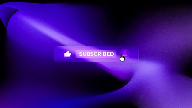 Liquid Glass Subscribe Button with Like and Bell Notification Animation